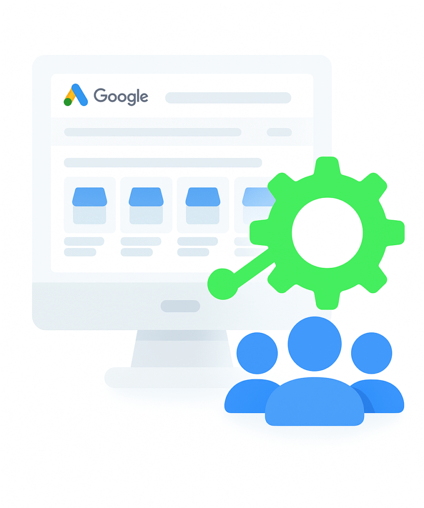 leads google ads shopping