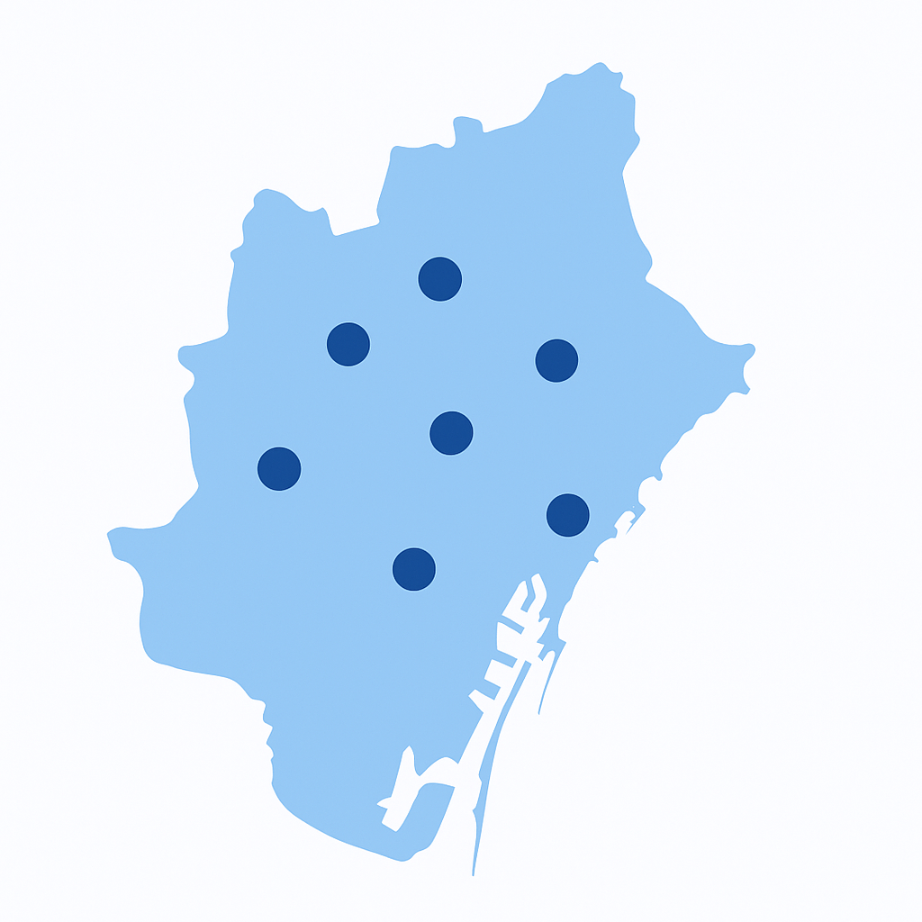 mapa barcelona